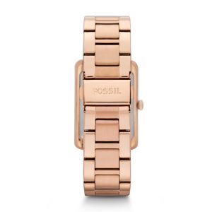 Florence Three Hand Stainless Steel Watch - Rose 