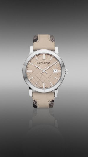  Georgia Three Hand Leather Watch – Smoke and Rose 